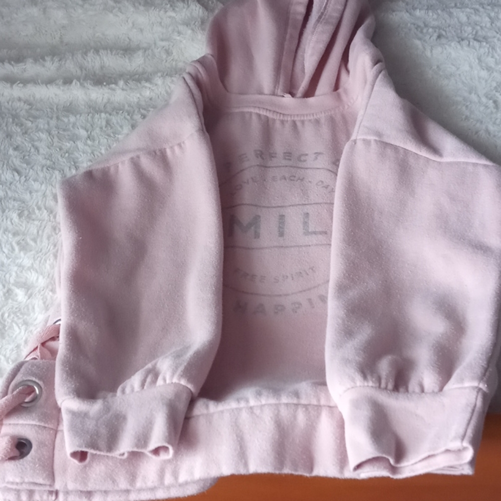 A pink hoodie size 14